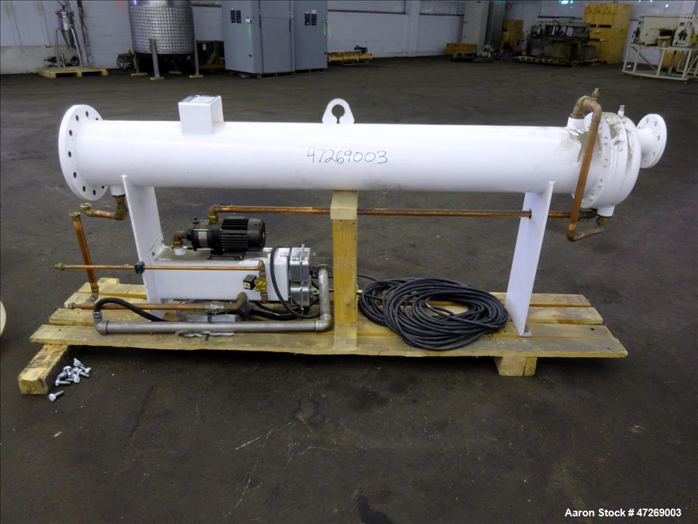 Used Aasted-Mikroverk Shell and Tube Type Heat Exchanger, Type 6m2, Approximate