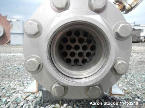 Used- Stainless Steel Allegheny Bradford Shell & Tube Heat Exchanger
