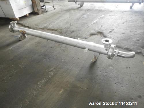 Used Stainless Steel Allegheny Bradford Shell & Tube Heat Exchanger