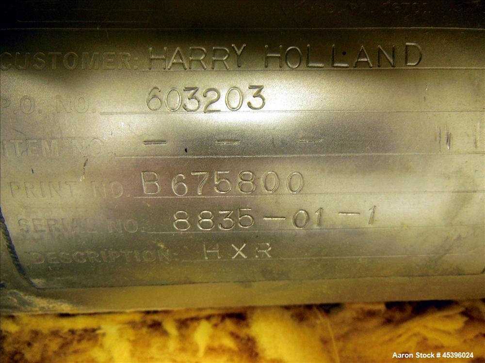 Used Allegheny Bradford 4 Pass U Tube Heat Exchanger