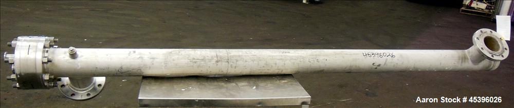 Used- Allegheny Bradford 2 Pass U Tube Heat Exchanger