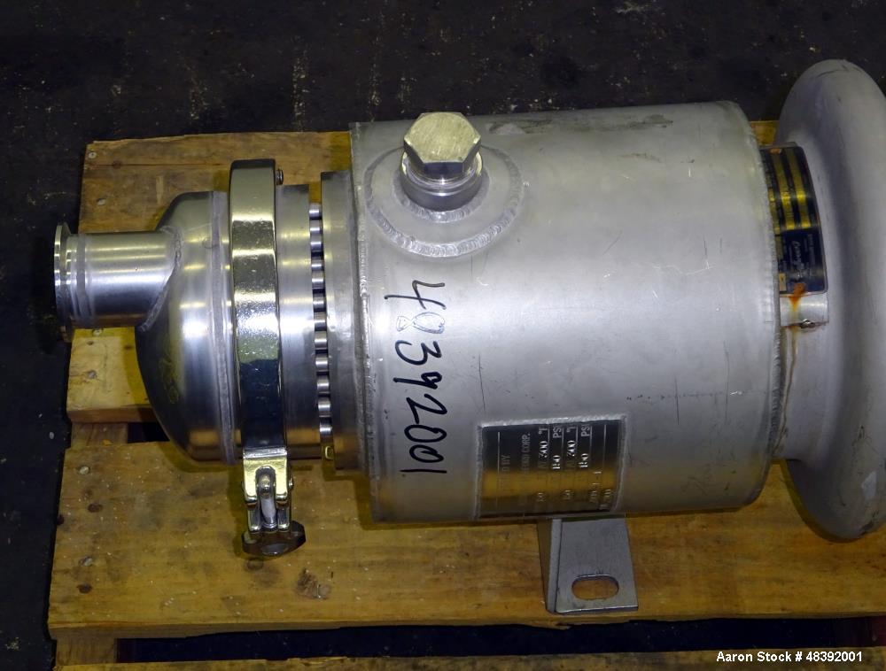 Used Allegheny Bradford Corp Heat Exchanger, Approximately 25 Sqft. Horizontal.