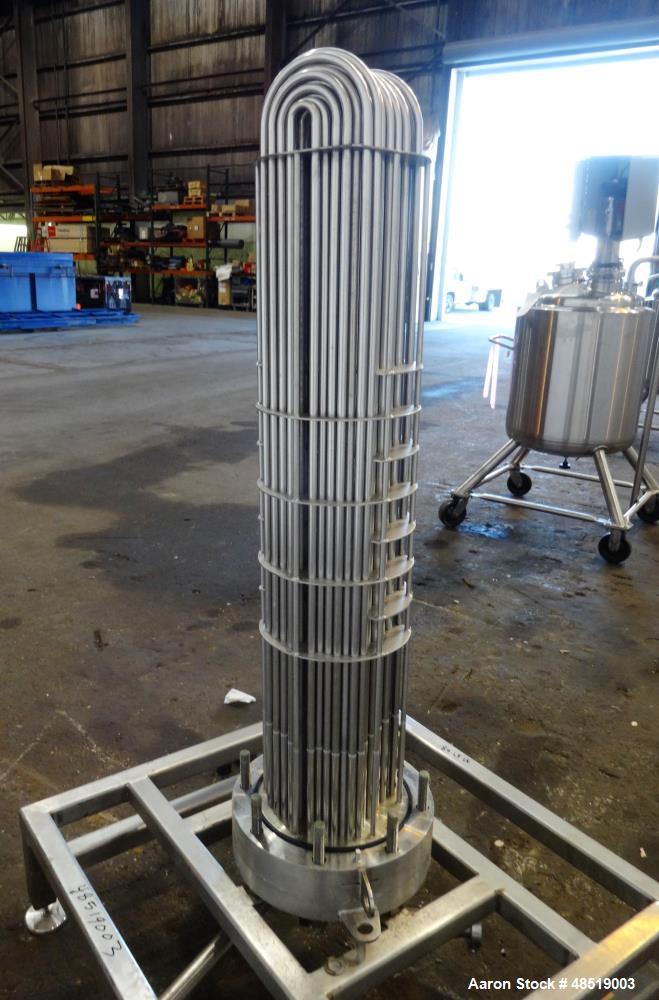 Used Allegheny Bradford Corp "U" Tube Shell & Tube Heat Exchanger, Approximatel