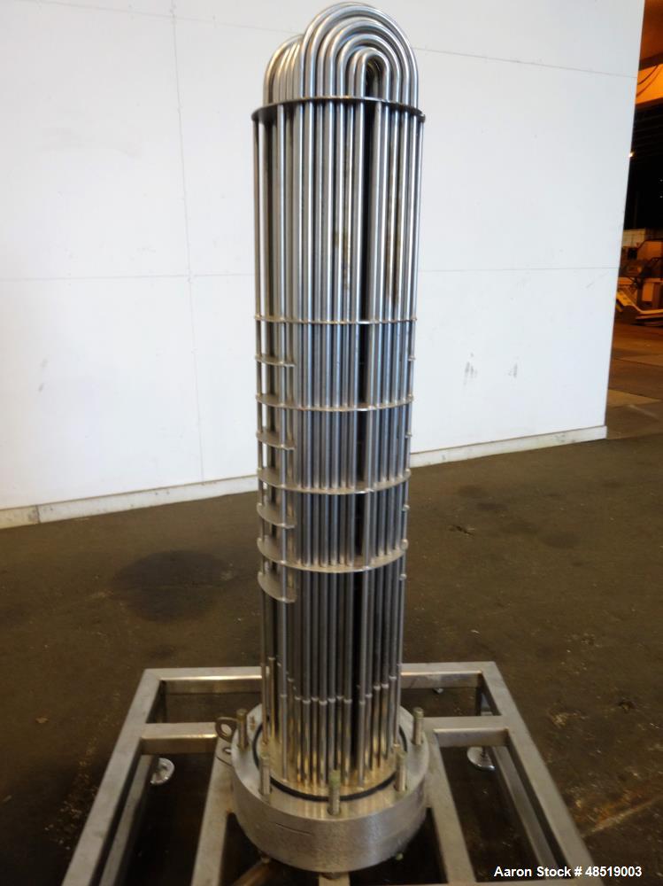 Used Allegheny Bradford Corp "U" Tube Shell & Tube Heat Exchanger, Approximatel