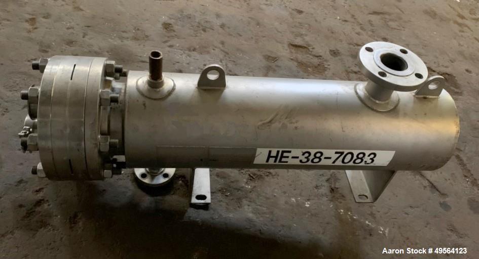 Used Allehgeny Bradford Shell and Tube Heat Exchanger