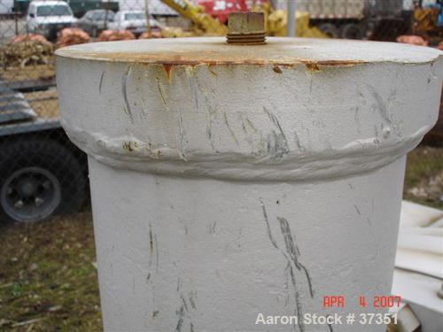 Unused- Ametek Inc, Schuette Koerting Inc heat exchanger, 660 square feet, U-tube. Carbon steel shell, heads. 304 stainless steel tubes and tube sheet. 290 U-tubes x 3/4" diameter x 116" long rated 6...