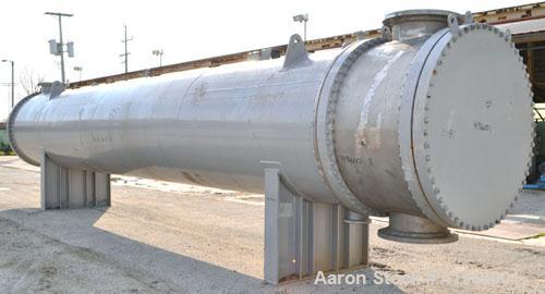 Unused- Atlas Industrial 2 Pass Shell & Tube Heat Exchanger, 11,081 Square Feet, Type AEM 60-360