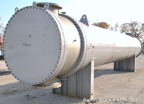Unused- Atlas Industrial 2 Pass Shell & Tube Heat Exchanger, 11,081 Square Feet, Type AEM 60-360