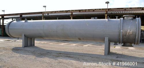 Unused- Atlas Industrial 2 Pass Shell & Tube Heat Exchanger, 11,081 Square Feet, Type AEM 60-360