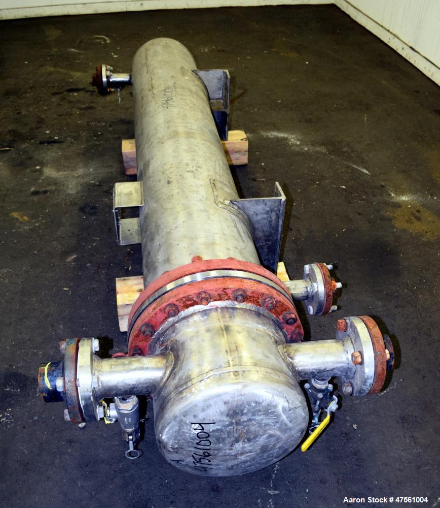 Used Atlas Industrial U Tube Shell and Tube Heat Exchanger