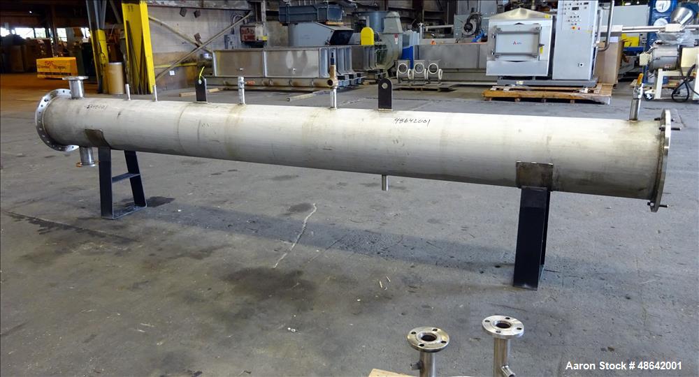 Used Rycroft 8 Pass Shell & Tube Heat Exchanger, Type BFM,  Approximate 400 Squ