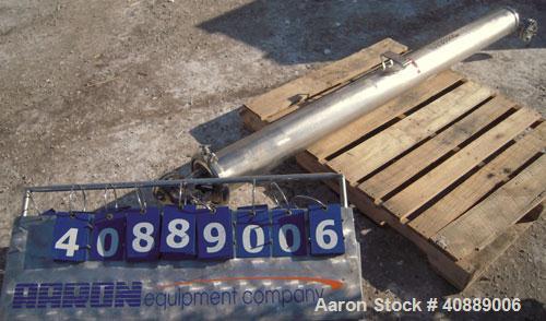 Used Stainless Steel Cherry Burrell Coiled Tube Heat Exchanger