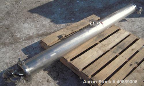 Used Stainless Steel Cherry Burrell Coiled Tube Heat Exchanger