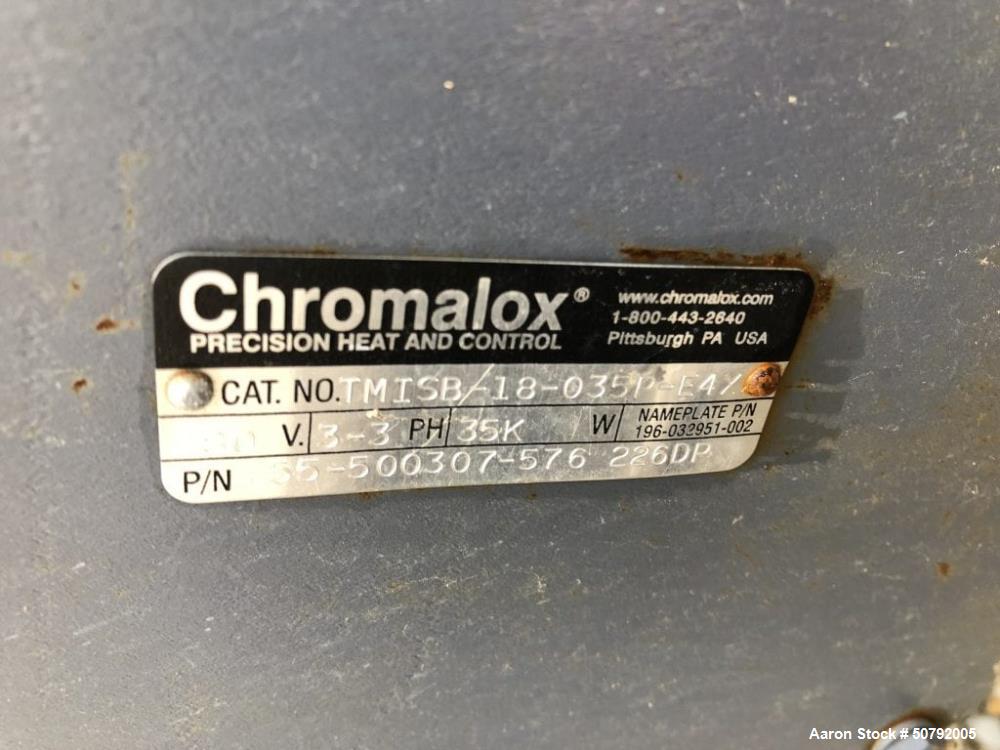 Used Chromalox Steam/Air/Gas Circulation Heater