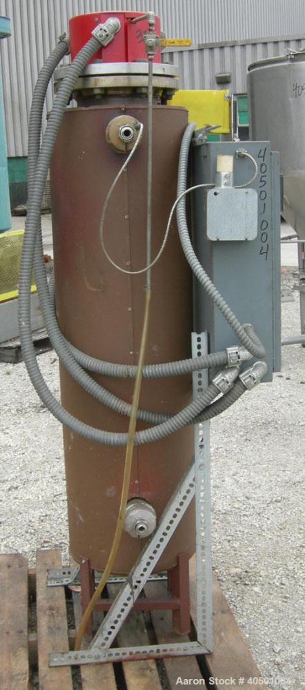 Used Chromalox Circulation Heater, Model NWH-180015SSXX. 3/480 volt, 100 kw. Designed for clean water applications. Model TMSS-18100XX coils. Includes a control panel.
