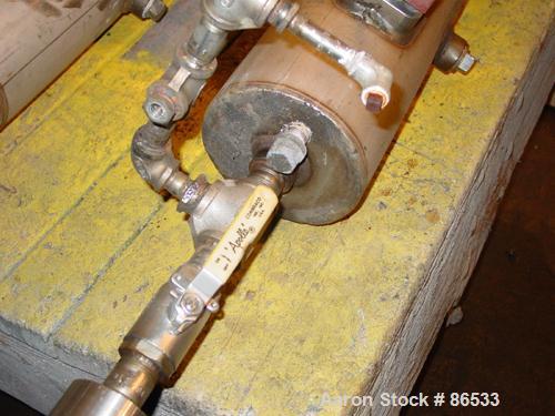 Used: Condex condenser deaerator, model SSCP628, stainless steel. 6