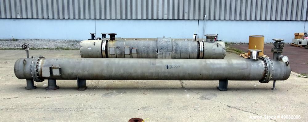 Used- Cust-O-Fab Shell & Tube Heat Exchanger.