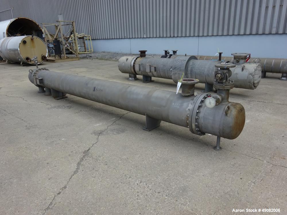 Used Cust-O-Fab Shell & Tube Heat Exchanger.