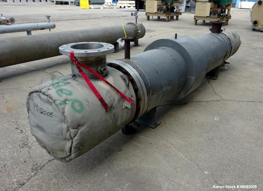 Used Cust-O-Fab Shell & Tube Heat Exchanger, Approximate 430 Square Feet
