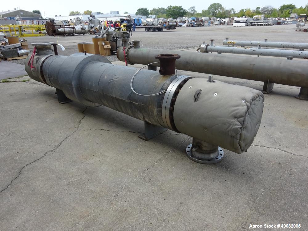 Used Cust-O-Fab Shell & Tube Heat Exchanger, Approximate 430 Square Feet