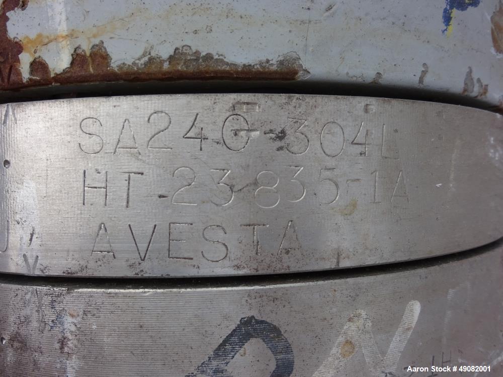 Used Cust-O-Fab U Tube Shell & Tube Heat Exchanger, Approximate 105 Square Feet