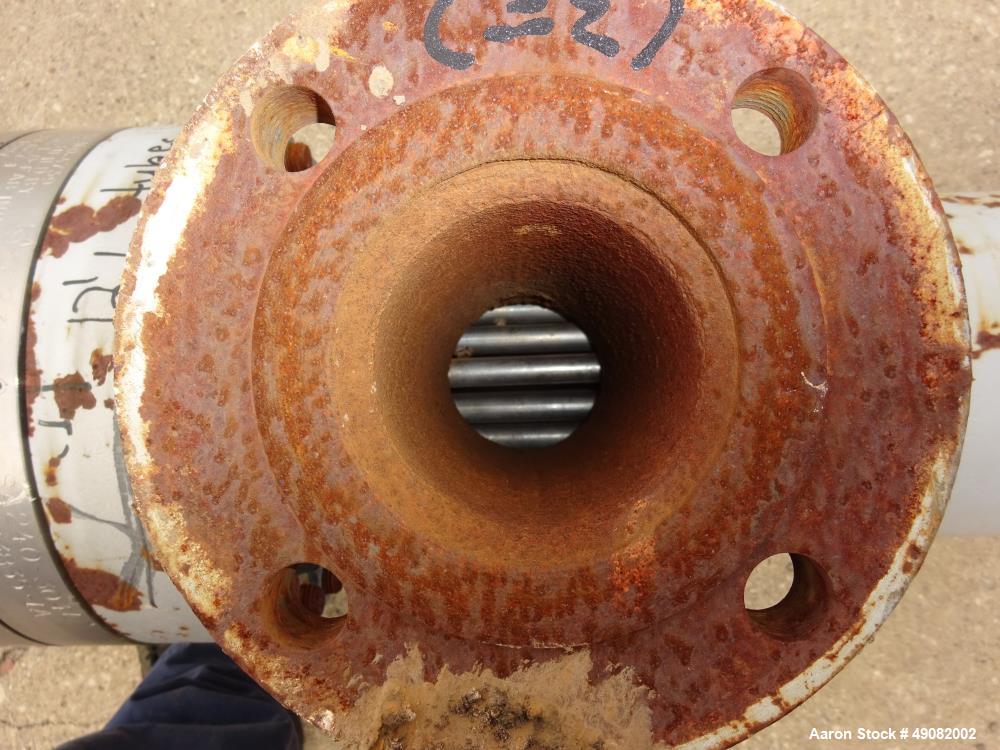 Used Cust-O-Fab U Tube Shell & Tube Heat Exchanger, Approximate 105 Square Feet
