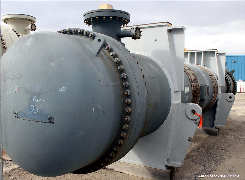 Unused 8-Pass Shell & Tube Heat Exchanger – 6,179 Sq Ft, Carbon Steel Shell, TP405 Stainless Steel Tubes