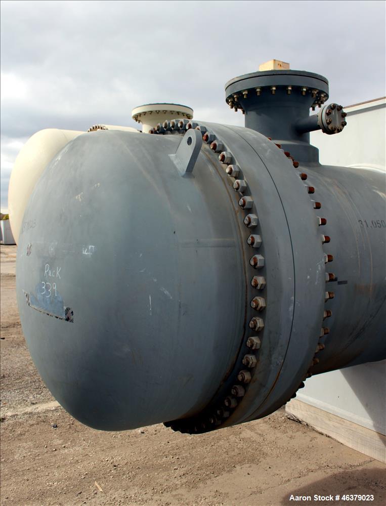 Unused 8-Pass Shell & Tube Heat Exchanger – 6,179 Sq Ft, Carbon Steel Shell, TP405 Stainless Steel Tubes