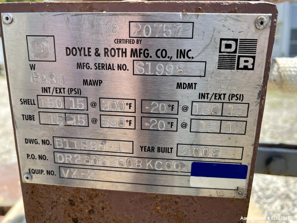 Doyle and Roth Vacuum Cooler Condenser