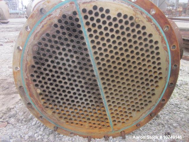 Used – Doyle & Roth 1145 sq. ft. Vertical Shell & Tube Heat Exchanger – 316 SS Shell & Tubes