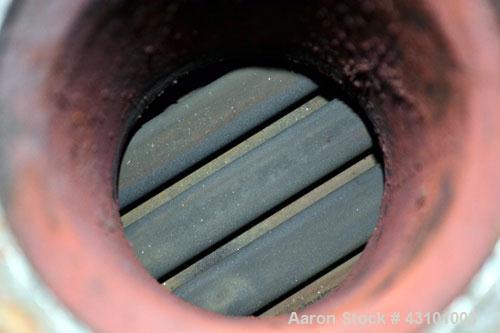Used Doyle & Roth U Tube Shell & Tube Heat Exchanger, 27 Square Feet, Horizontal. Carbon steel shell rated 150 psi at 400 degrees F. (20) 3/4'' diameter x ' long 316 stainless steel tubes rated 150 p...