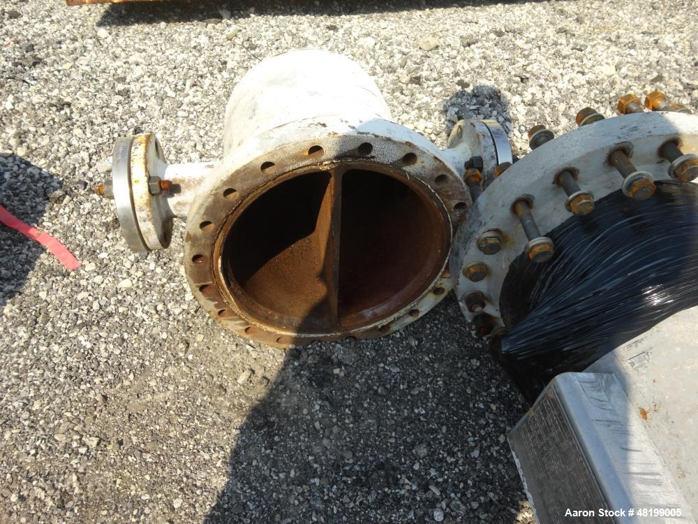 Used Doyle & Roth U Tube Shell & Tube Heat Exchanger, 100 Square Feet, Horizont