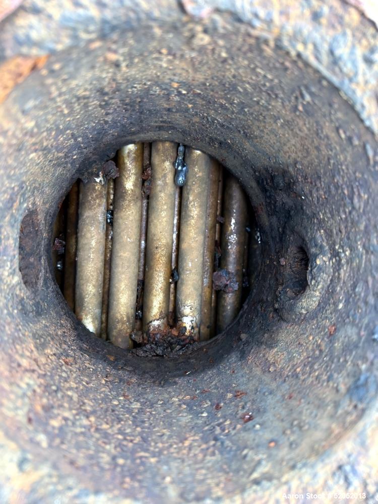 Used Doyle & Roth Shell & Tube Heat Exchanger, Horizontal. Approximate 1,115 Square Feet. Carbon steel shell rated 150 psi at -20 to 150 degrees F. (568) 304L Stainless steel 3/4" diameter x 10' long...