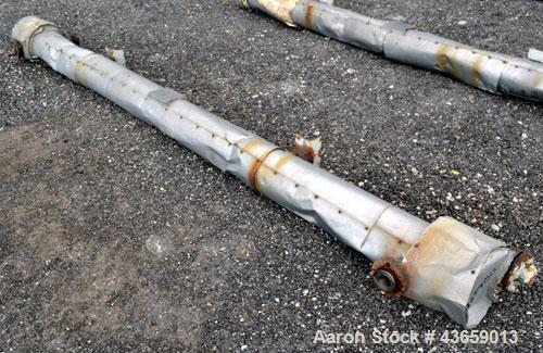 Used Stainless Steel Enerquip Shell & Tube Heat Exchanger, Approximately 39.9 S