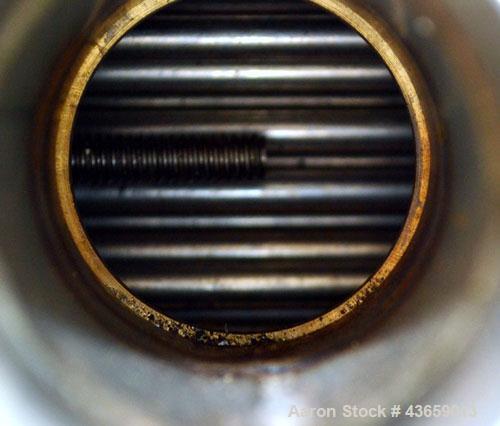 Used Stainless Steel Enerquip Shell & Tube Heat Exchanger, Approximately 39.9 S