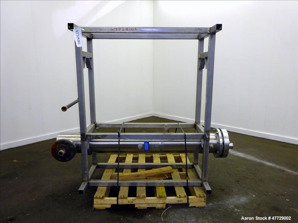 Used Enerquip Shell And Tube "U-Tube" Heat Exchanger, Approximately 40 Square F