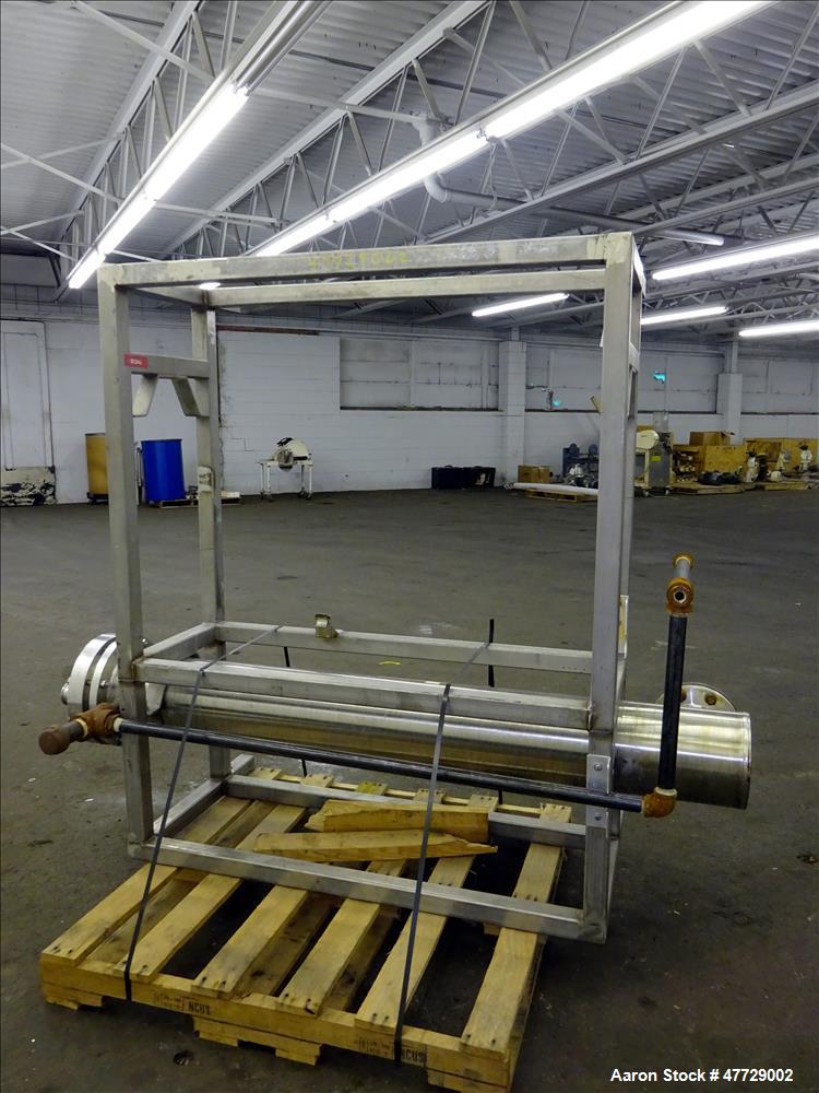 Used Enerquip Shell And Tube "U-Tube" Heat Exchanger, Approximately 40 Square F