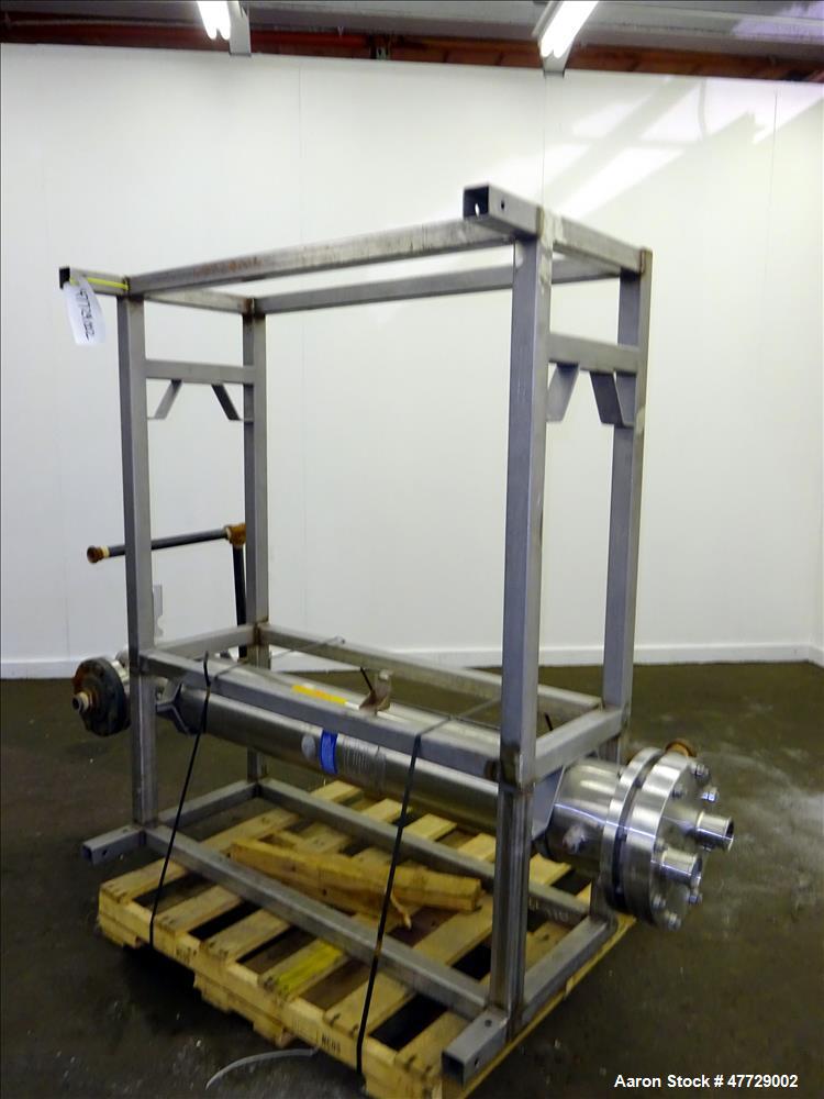 Used Enerquip Shell And Tube "U-Tube" Heat Exchanger, Approximately 40 Square F
