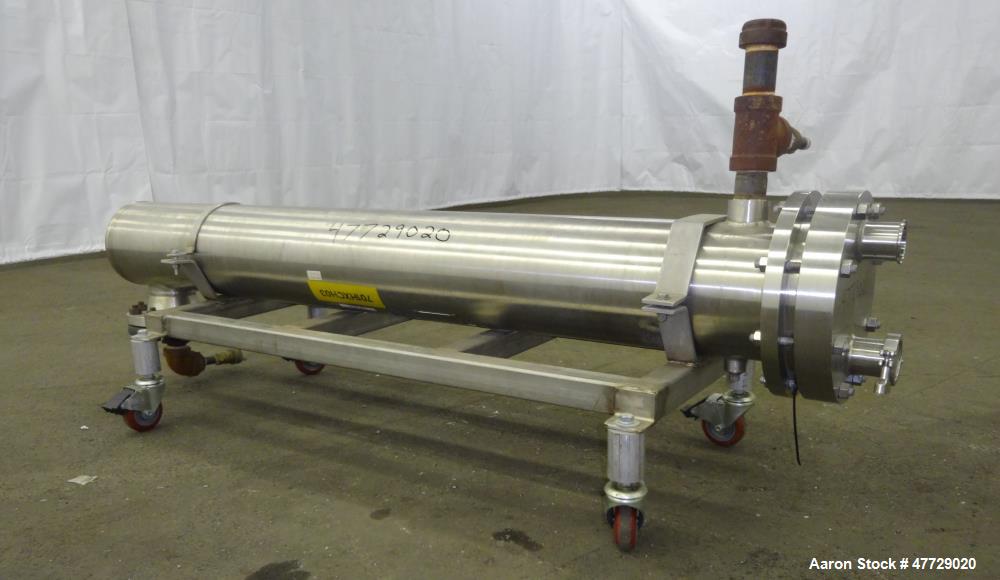 Used Enerquip Shell And Tube "U-Tube" Heat Exchanger