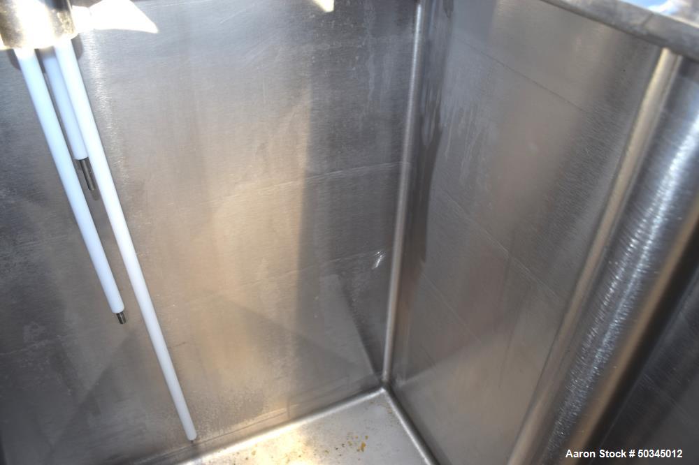 Used Enerquip "U" Tube Heat Exchanger, Approximately 43 Square Feet, Horizontal