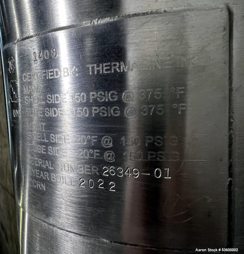 ThermaLine "U" Tube Stainless Steel Heat Exchanger