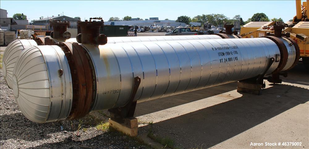 Unused- Exchanger Industries Shell and Tube Heat Exchanger, 2,083 square foot, H