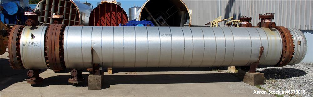 Unused- Exchanger Industries Shell and Tube Heat Exchanger, 2,083 square foot, H