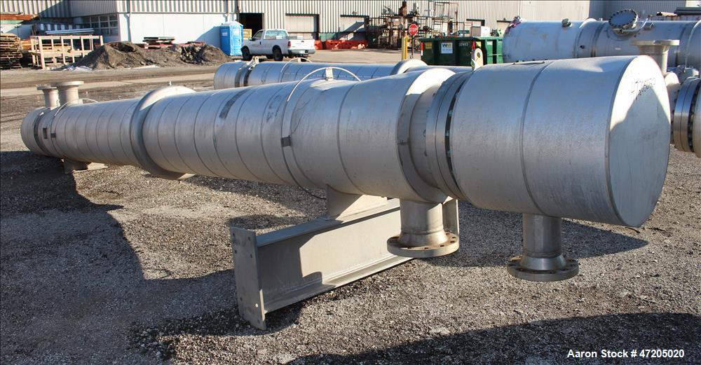 Unused- Perry Products Single Pass Shell & Tube Heat Exchanger, 1,231 Square Fee