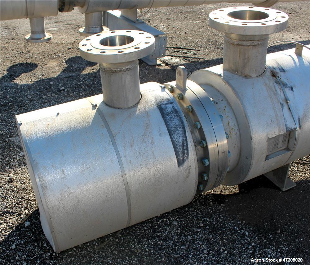 Unused- Perry Products Single Pass Shell & Tube Heat Exchanger, 1,231 Square Fee