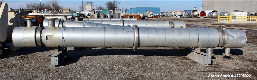 Unused- Perry Products Single Pass Shell & Tube Heat Exchanger, 1,231 Square Fee