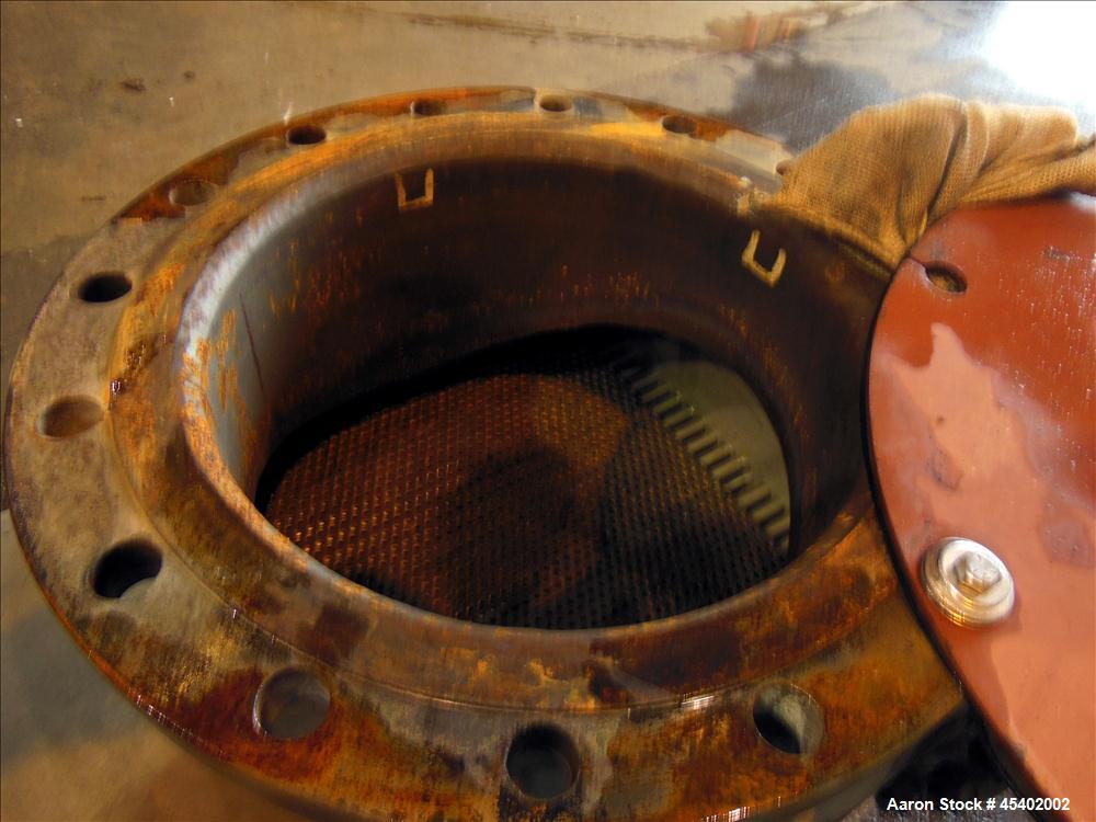 Unused Graham Corporation Multi-Pass Shell & Tube Heat Exchanger – 1,160 Sq. Ft., Horizontal