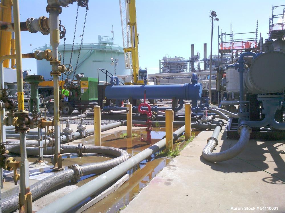 Used Gulf Coast Exchanger Shell & Tube Heat Exchanger | 1733 Sq. Ft. | 300 PSI | U-Tube | 2017