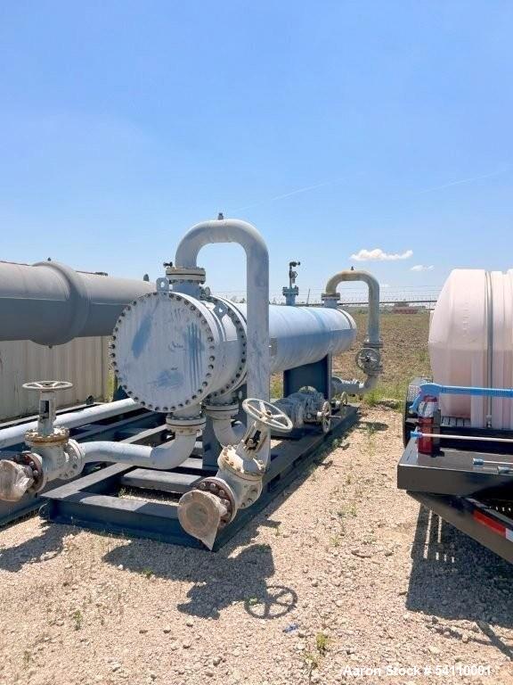 Used Gulf Coast Exchanger Shell & Tube Heat Exchanger | 1733 Sq. Ft. | 300 PSI | U-Tube | 2017