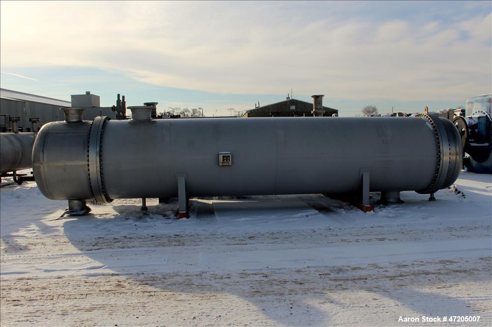 Unused- Harris Thermal Transfer Products 2 Pass Shell & Tube Heat Exchanger, Approximate 8,391 Square Foot, Type BEM, Size 56.3-20, Horizontal. Carbon steel shell rated 150 psi at -30 to 170 degrees ...